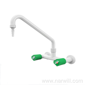 Lab Mixer Hot&Cold faucet White